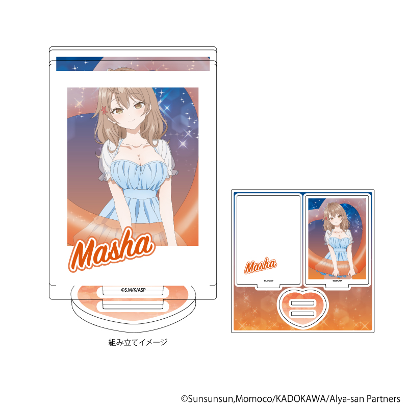 『ロシデレ』POP UP SHOP グッズ詳細 　アクリルスタンドプレート（全2種）マリヤ・ミハイロヴナ・九条（マーシャ）