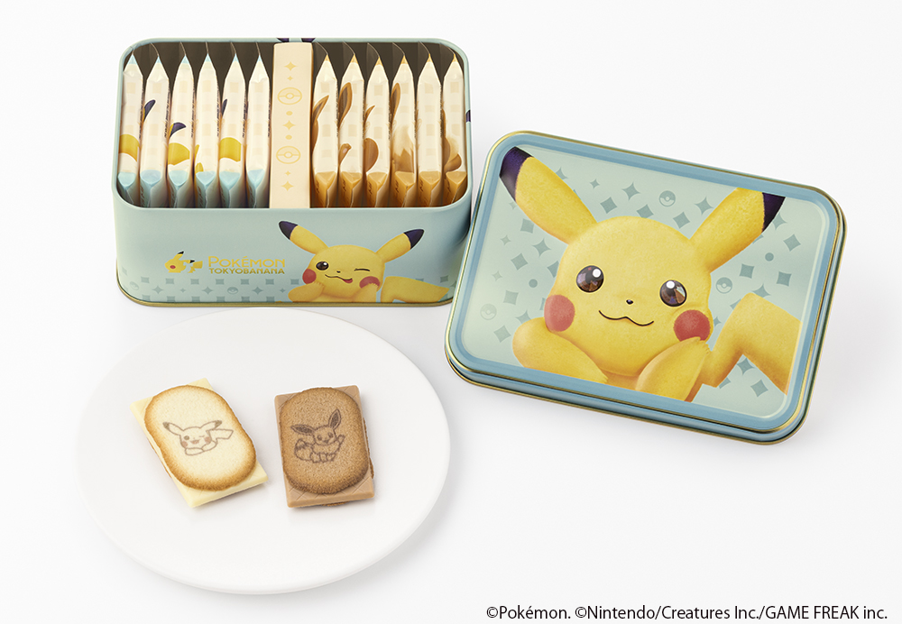 大人気「ポケモン東京ばな奈」のクッキーサンドがスペシャル缶に！