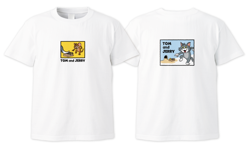 トムとジェリー85周年記念展 【TOM and JERRY×くまみね】Tシャツ