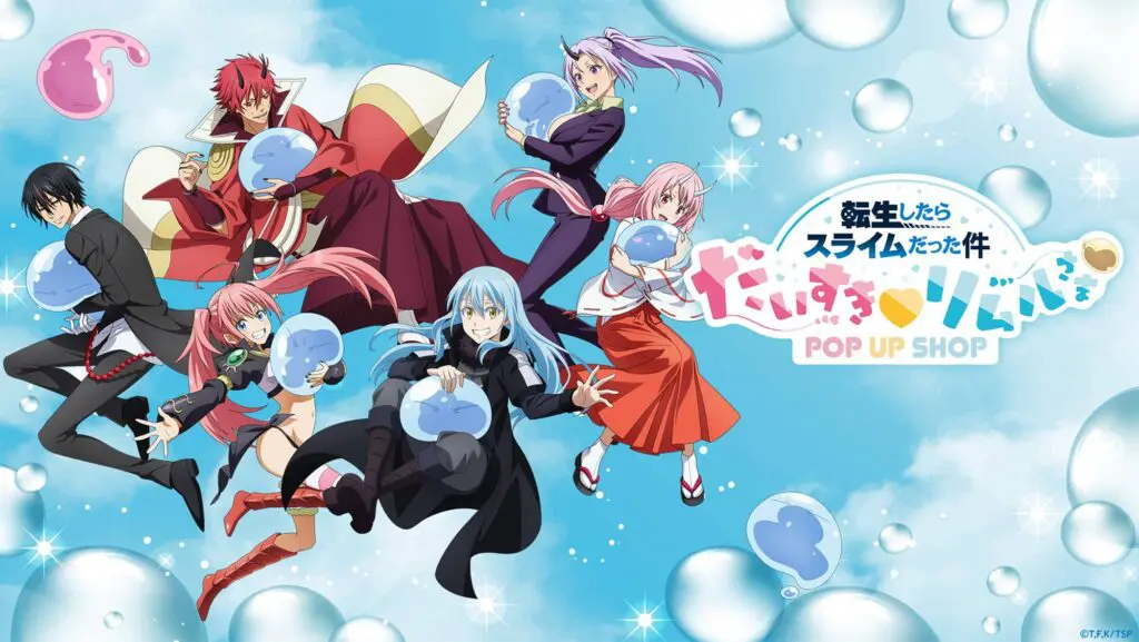 転生したらスライムだった件　ポップアップ　缶バッジコンプリート10th 10周年 転生したらスライムだった件』10周年記念 転スライブグッズ事後