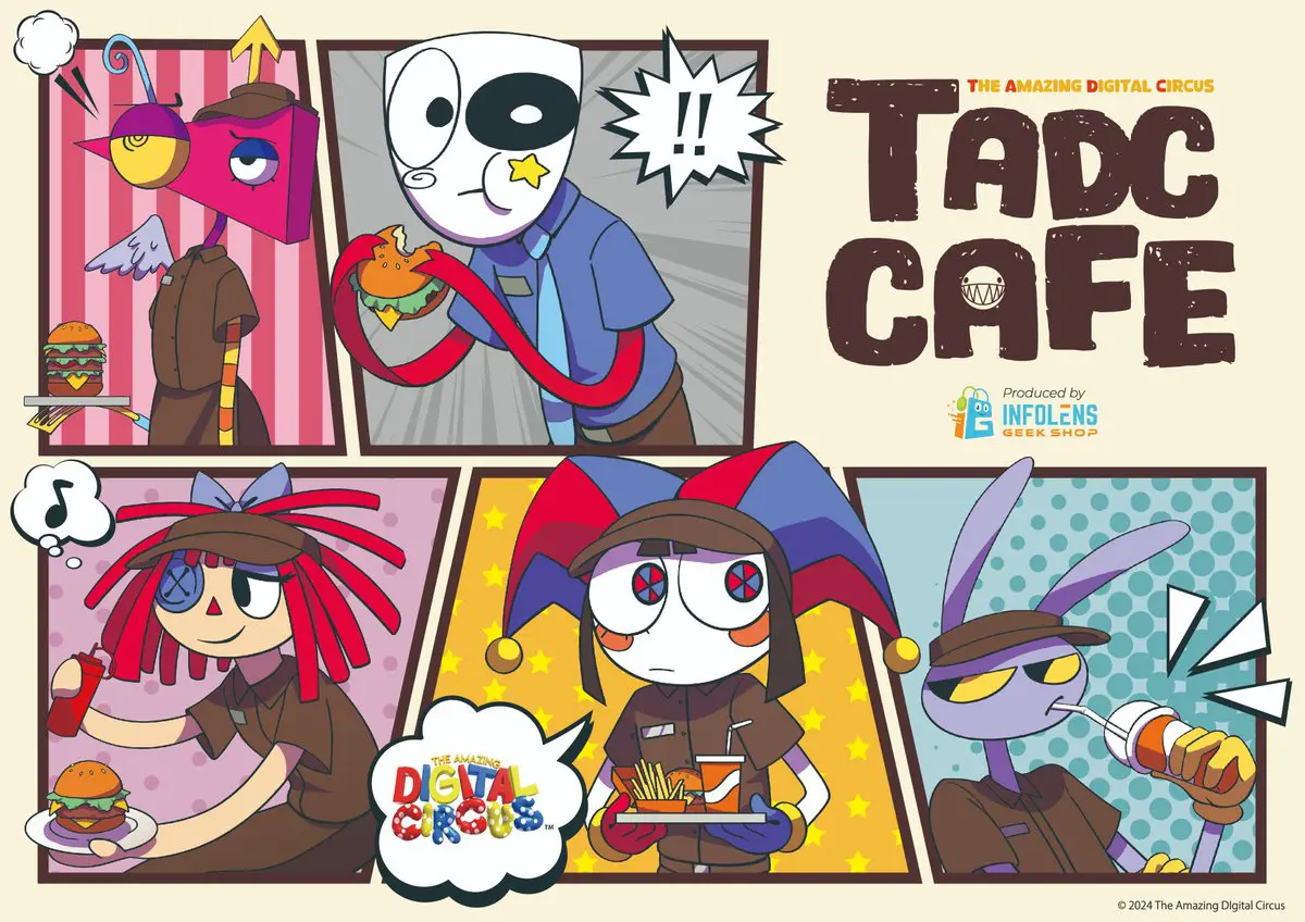 アメイジングデジタルサーカス×TOWER RECORDS CAFE】コラボ