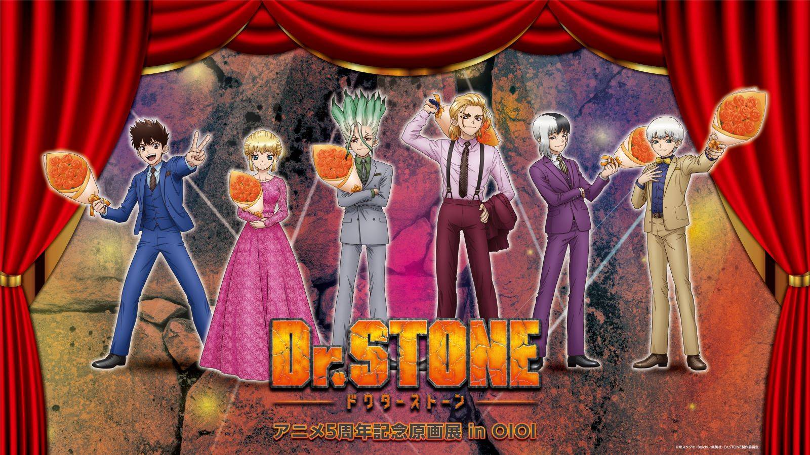 ドクスト『Dr.STONE 5周年記念原画展 in OIOI』が有楽町・博多・なんばマルイで開催！