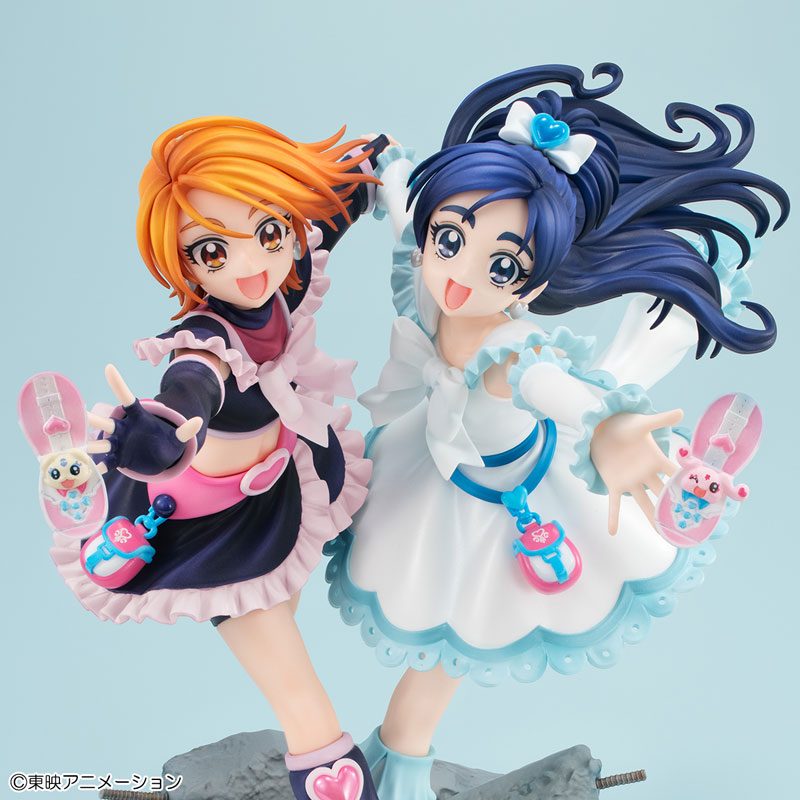 Lucrea ふたりはプリキュア キュアブラック＆キュアホワイト 完成品フィギュア