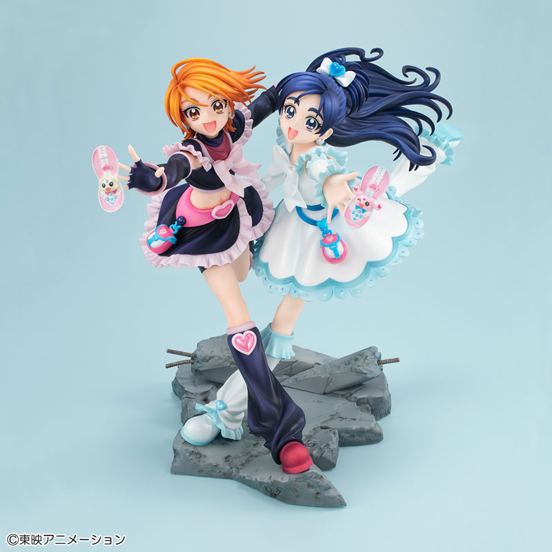 Lucrea ふたりはプリキュア キュアブラック＆キュアホワイト 完成品フィギュア