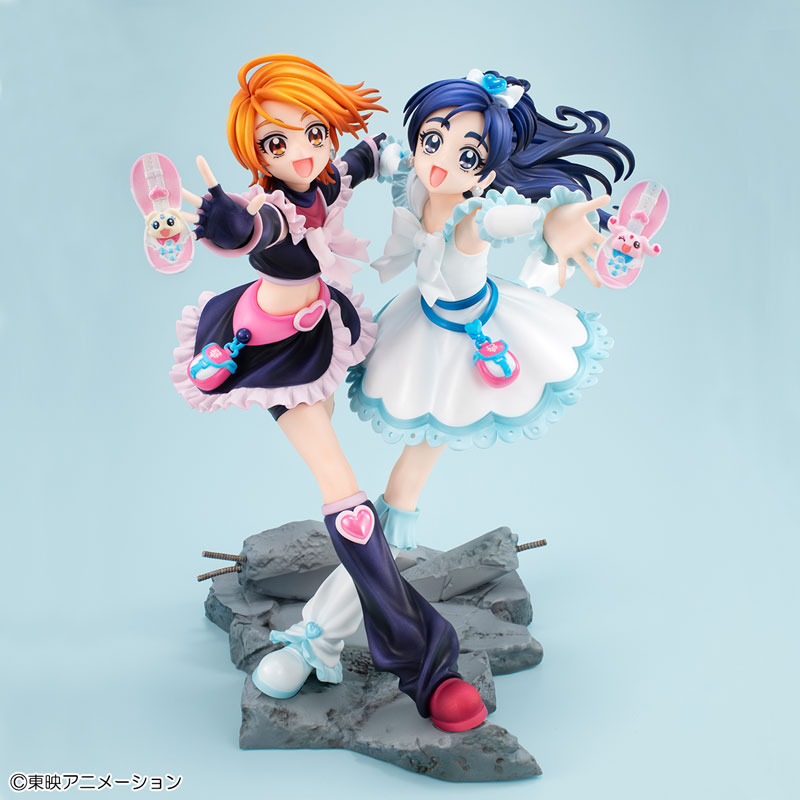 Lucrea ふたりはプリキュア キュアブラック＆キュアホワイト 完成品フィギュア