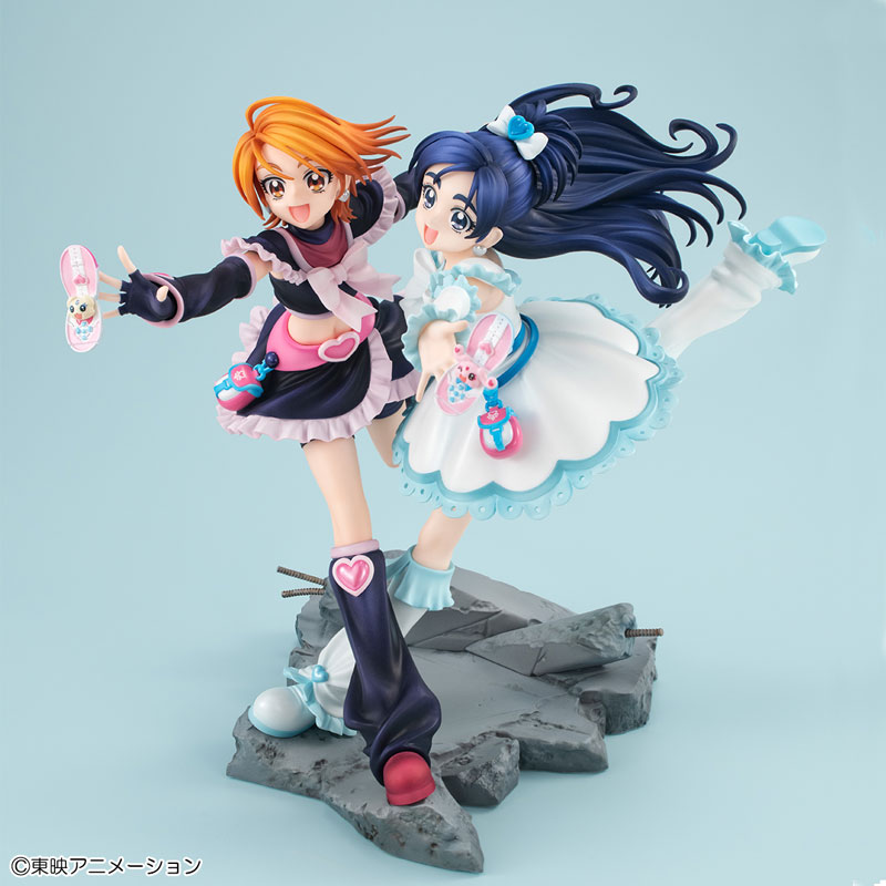 Lucrea ふたりはプリキュア キュアブラック＆キュアホワイト 完成品フィギュア