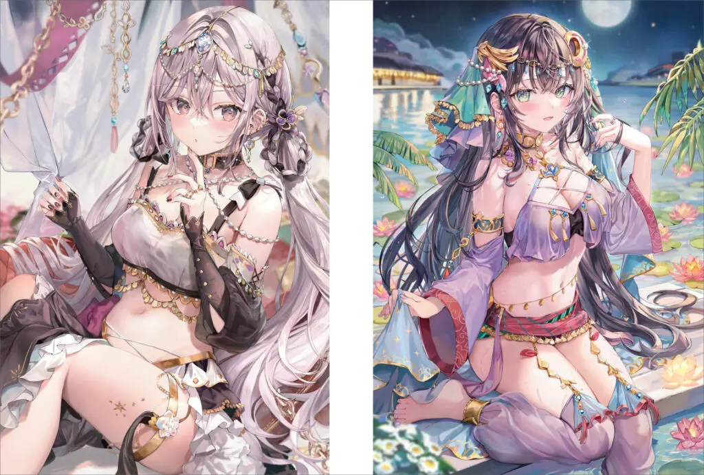人気イラストレーターももこの最新画集『ももこ画集 arpeggio
