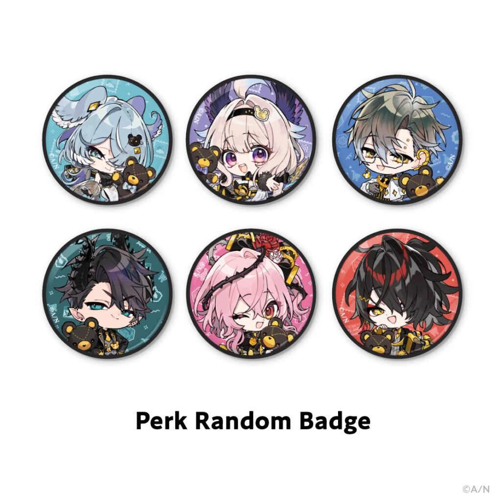 特典内容: Perk Random Badge (全6種)