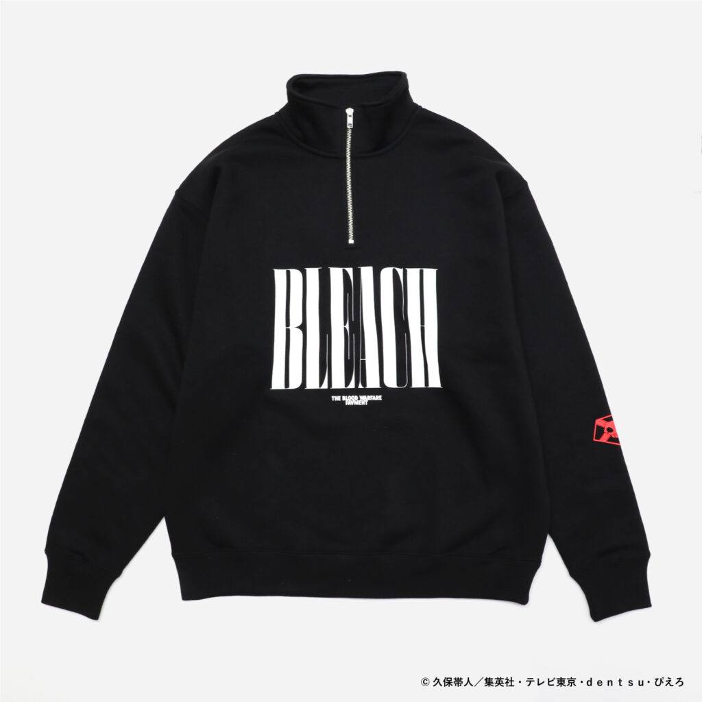 Typography Half-Zip Pullover