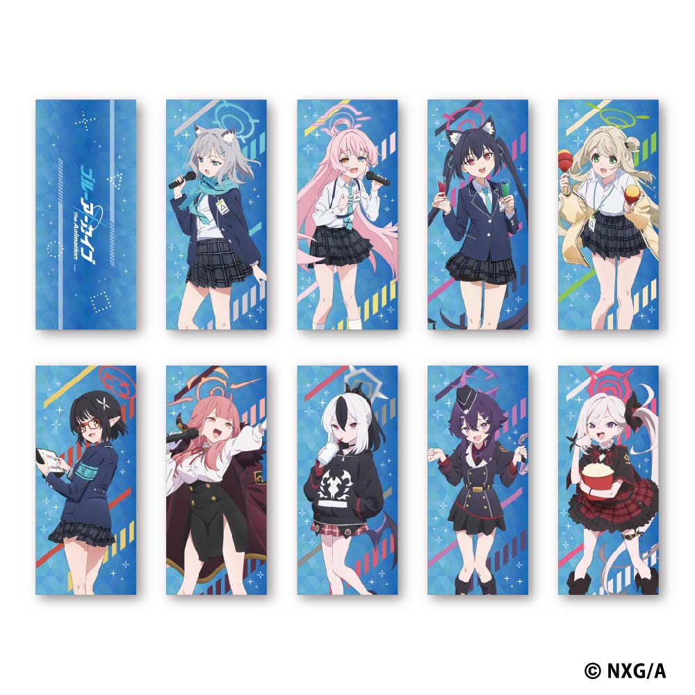 Blue Archive The Animation Long Cushion (9 designs)