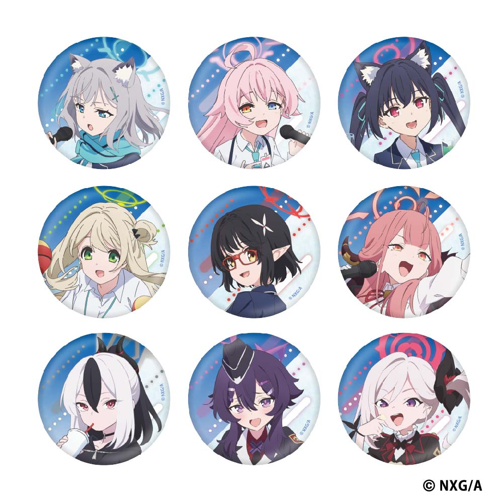 Blue Archive The Animation Big Can Badge (9 designs)