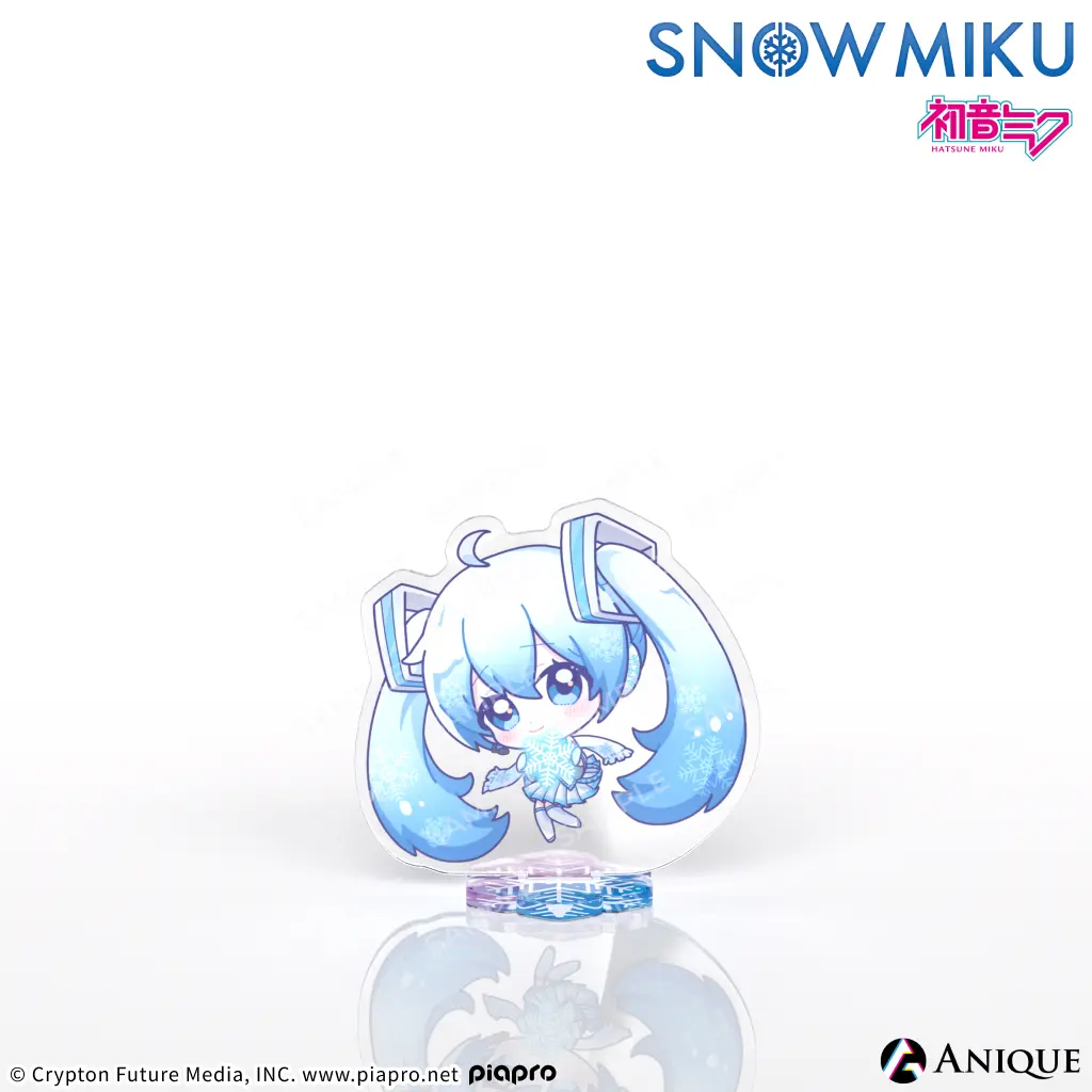 Mini Acrylic Stand Featuring Chibi Illustrations of "Changing Seasons"