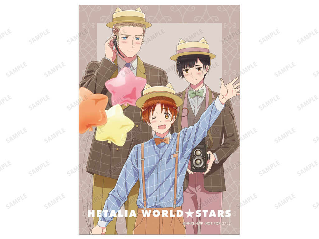 描き下ろし イタリア&ドイツ&日本 遊園地ver. ブロマイド AMNIBUS限定特典
