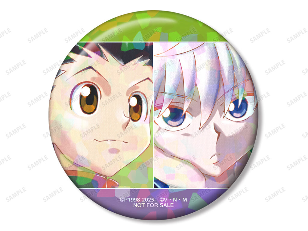 ゴン&キルア Ani-Art aqua label 第2弾 ホログラム76mm缶バッジ