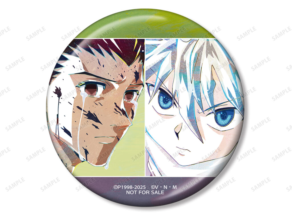 ゴン&キルア Ani-Art 第3弾 メタリック76mm缶バッジ