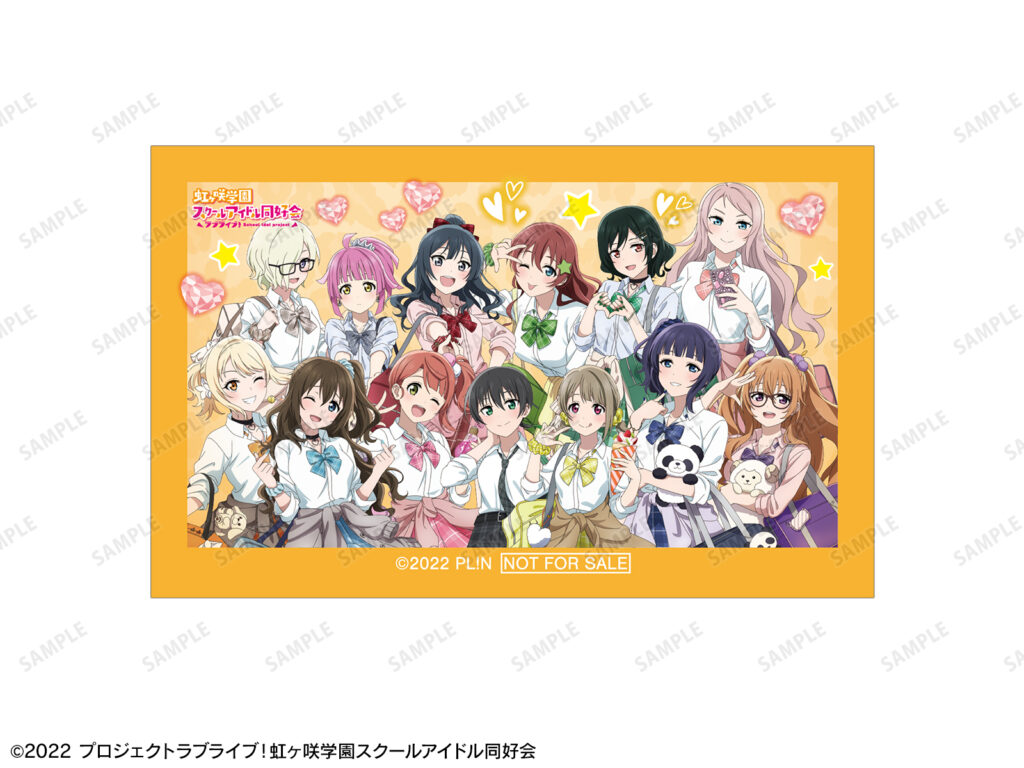描き下ろし 集合 ギャル制服ver. イラストカード イベント限定特典