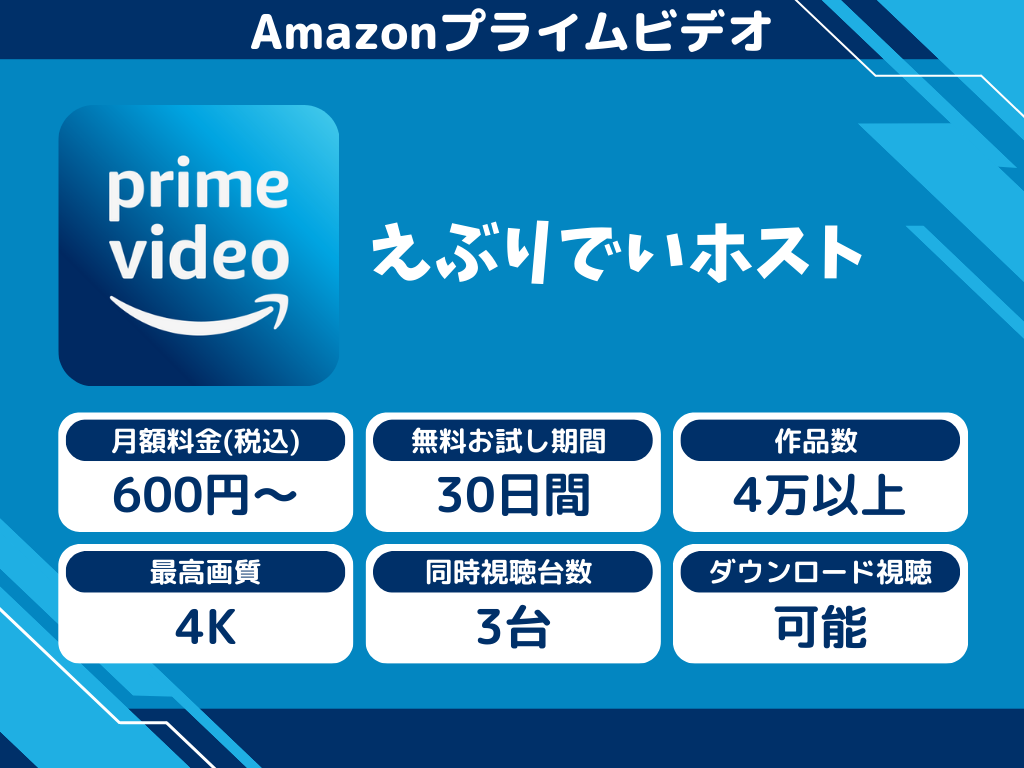 Amazonプライムビデオで『えぶりでいホスト』のアニメ全話視聴