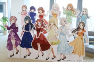 『学園アイドルマスター』パーティードレス姿の等身大スタンディが受注生産で登場！