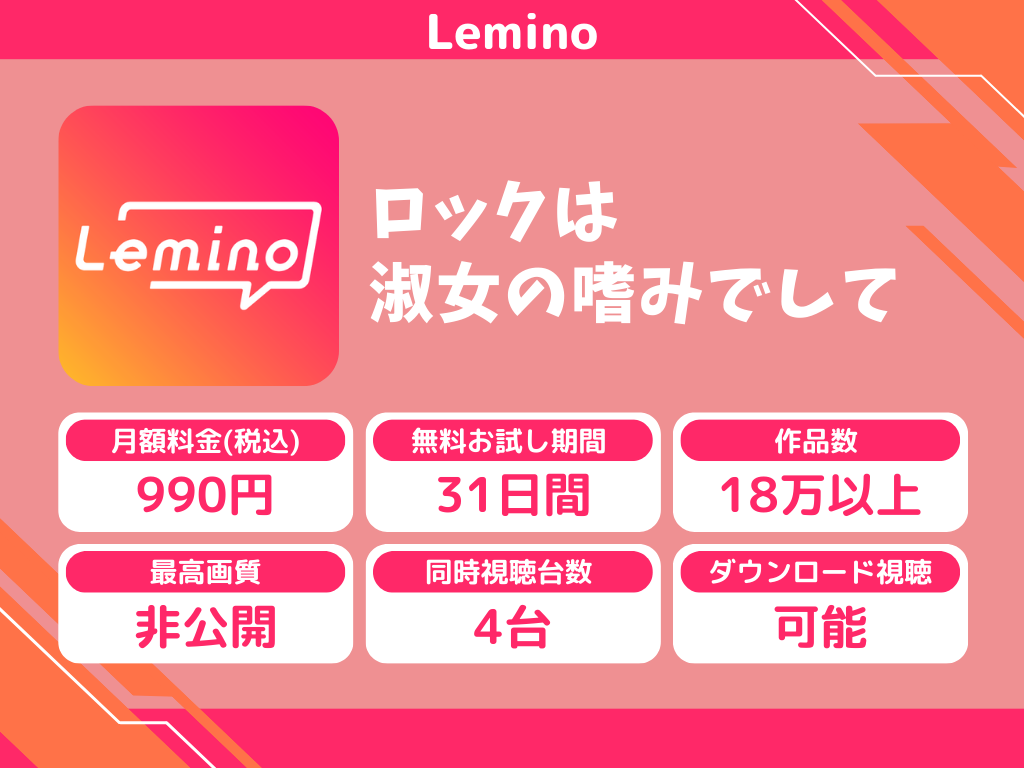 Leminoで『ロックは淑女の嗜みでして』のアニメ全話視聴