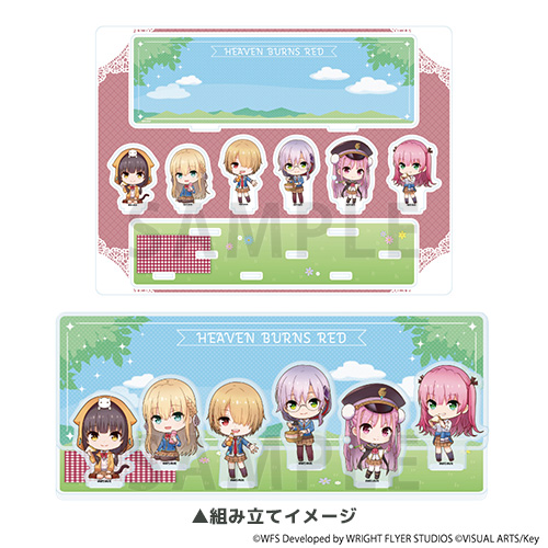 アクリルジオラマ（各3,850円）