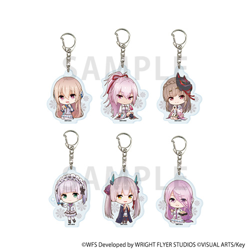 アクリルキーホルダー（ブラインド1個880円・BOX5,280円）
