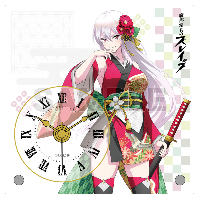 アクリルクロック〈京香〉