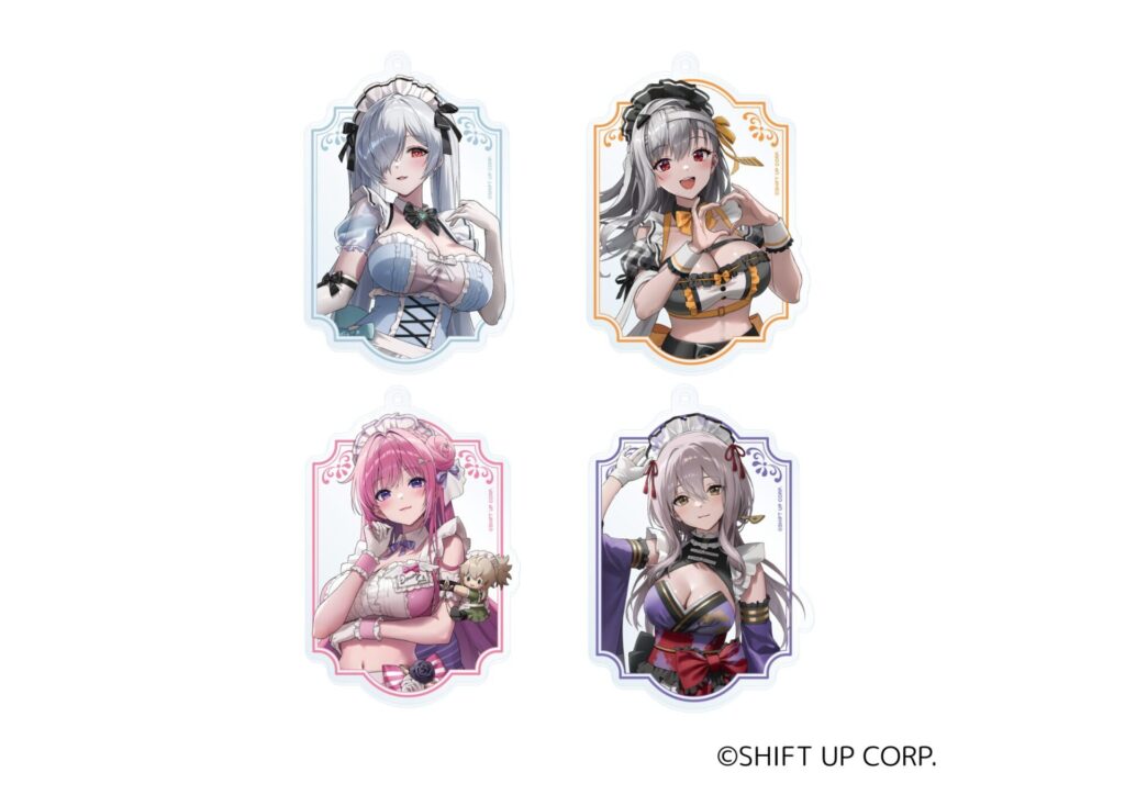 等身イラストアクリルキーホルダー