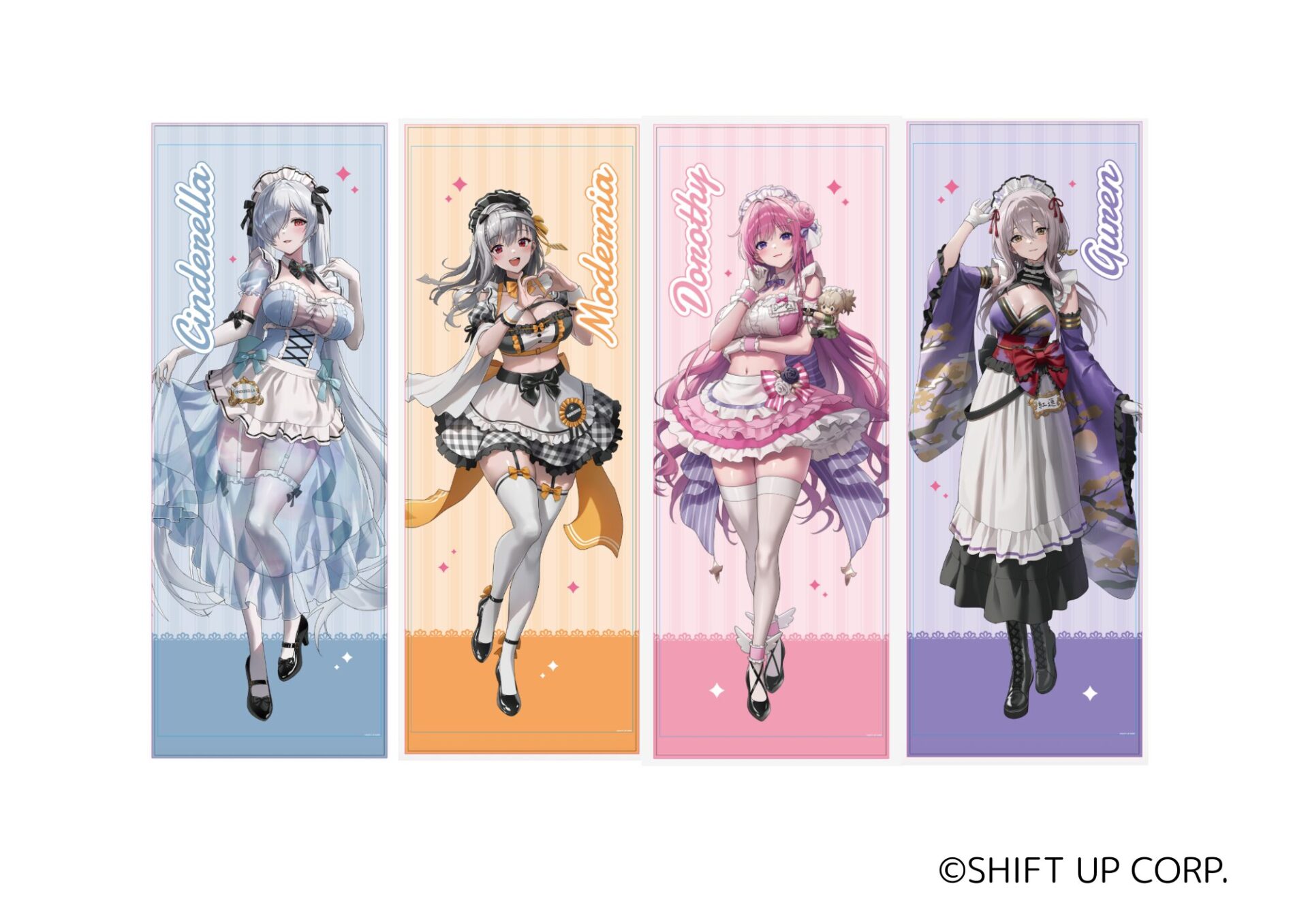 『勝利の女神：NIKKE × and GALLERY』コラボカフェが2025年6月6日より全国4都市で開催