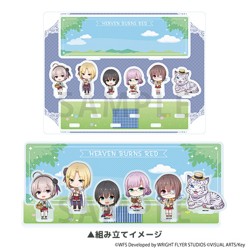 アクリルジオラマ（各3,850円）