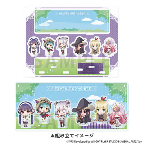アクリルジオラマ（各3,850円）
