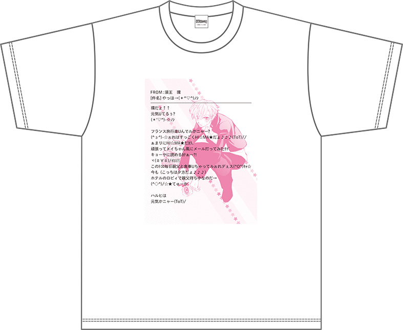 環のメル画Tシャツ/環だょ↑↑