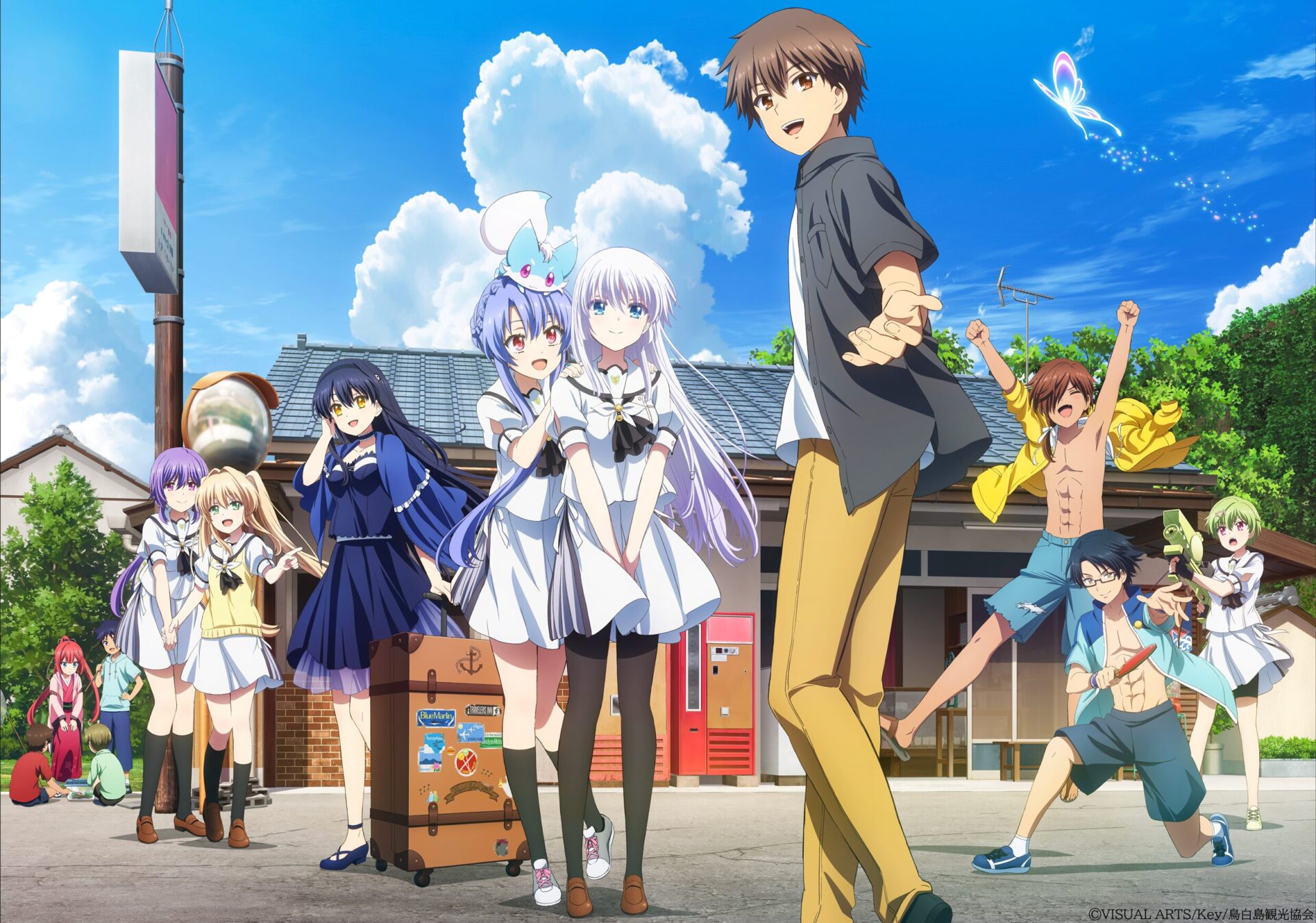 アニメ『Summer Pockets』第7話放送直前！新ビジュアル＆第4弾PVが解禁、注目キャラ“紬ヴェンダース”が物語の中心に