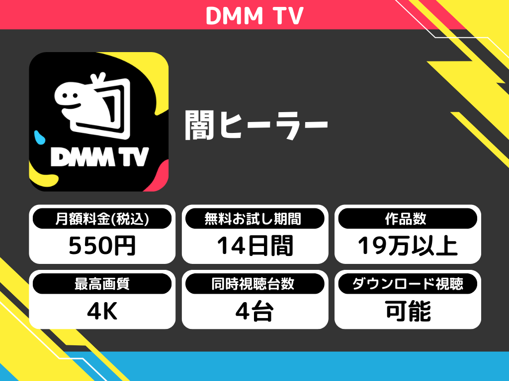DMM TVで『闇ヒーラー』のアニメ全話視聴
