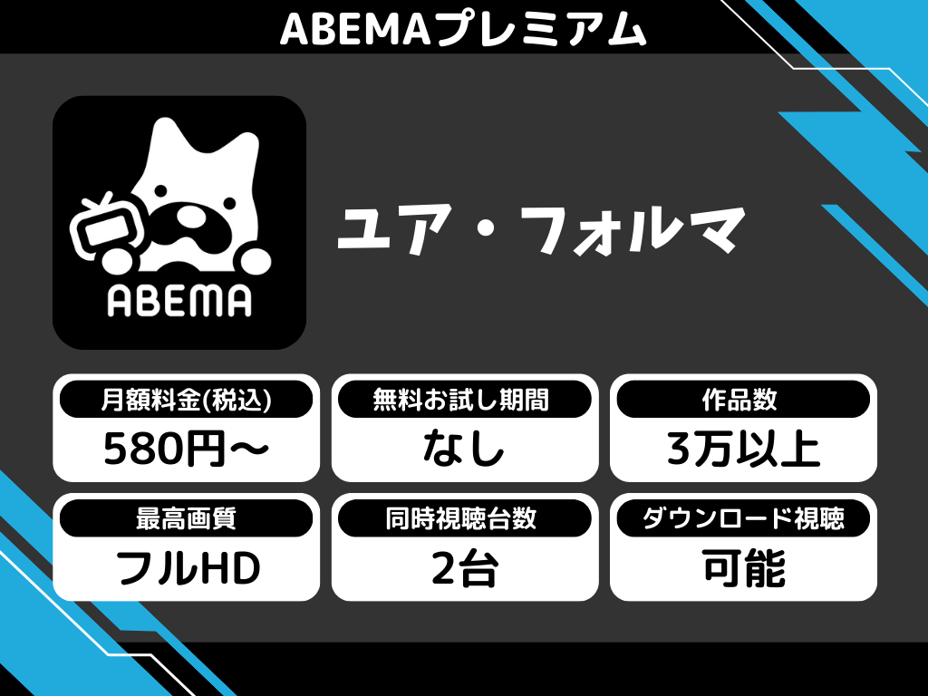 ABEMAプレミアムで『ユア・フォルマ』のアニメ全話視聴