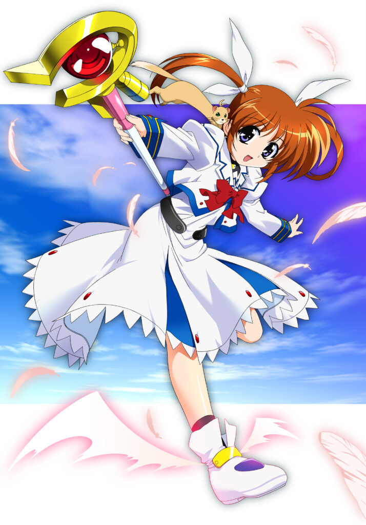 アニメ『魔法少女リリカルなのは』のキービジュアル