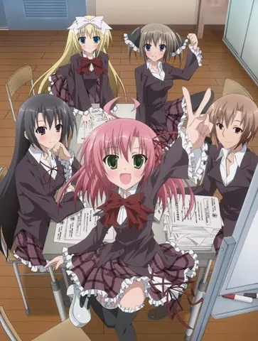 アニメ『生徒会の一存』のメインビジュアル