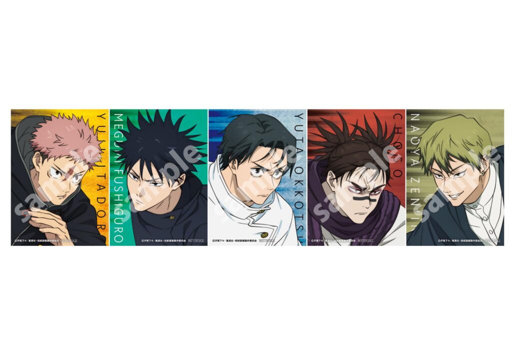 疾走Ver.グッズが集結！TVアニメ『呪術廻戦』「死滅回游」POP UP SHOP