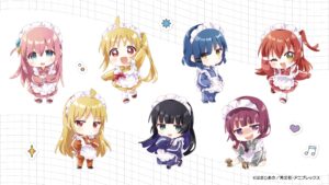 ぼっち・ざ・ろっく！ PAPA先生描き起こしミニキャライラスト まとめ売り ぼっち・ざ・ろっく！』なもり先生描き起こし「ジャージメイド」新作