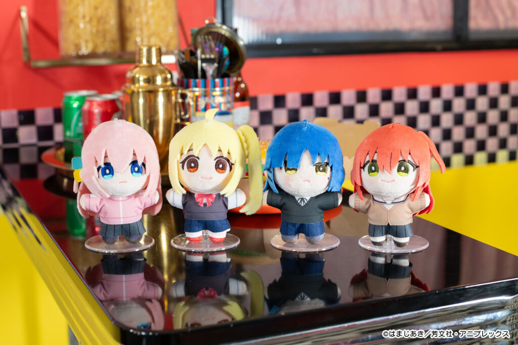 結束バンドの4人がデフォルメマスコットに！ぼざろの「みにコレ！ぬいぐるみマスコット」が1月第4週より展開