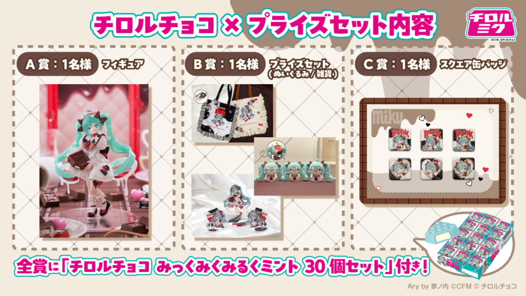 抽選で3名に当たるプレゼントキャンペーン(X)