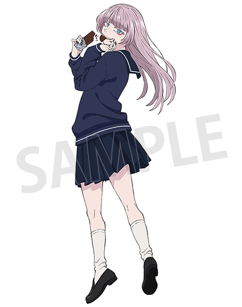 バレンタインを記念した七草ナズナの描き下ろしイラスト