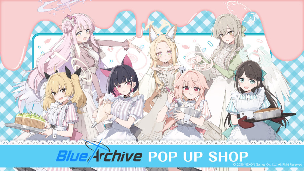 「ブルーアーカイブ POP UP SHOP」6か国15か所で開催決定！林けゐ先生の描き下ろしグッズ＆会場特典も
