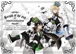 『終わりのセラフ×サンリオキャラクターズ』コラボグッズ先行予約が2月4日に開始！池袋P’PARCOでPOP UPも開催へ