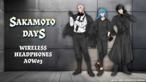 『SAKAMOTO DAYS』録り下ろしボイス搭載ヘッドホンが受注販売へ。ONKYO DIRECTと音アニ1号店で2/13開始