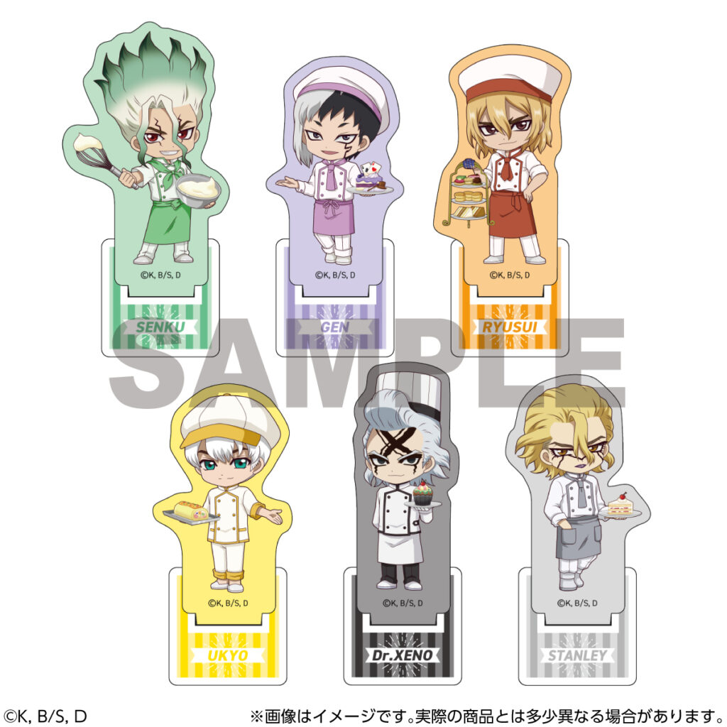 Dr.STONE』描き起こしデフォルメ新グッズ5種が登場！FaNeMaで予約開始